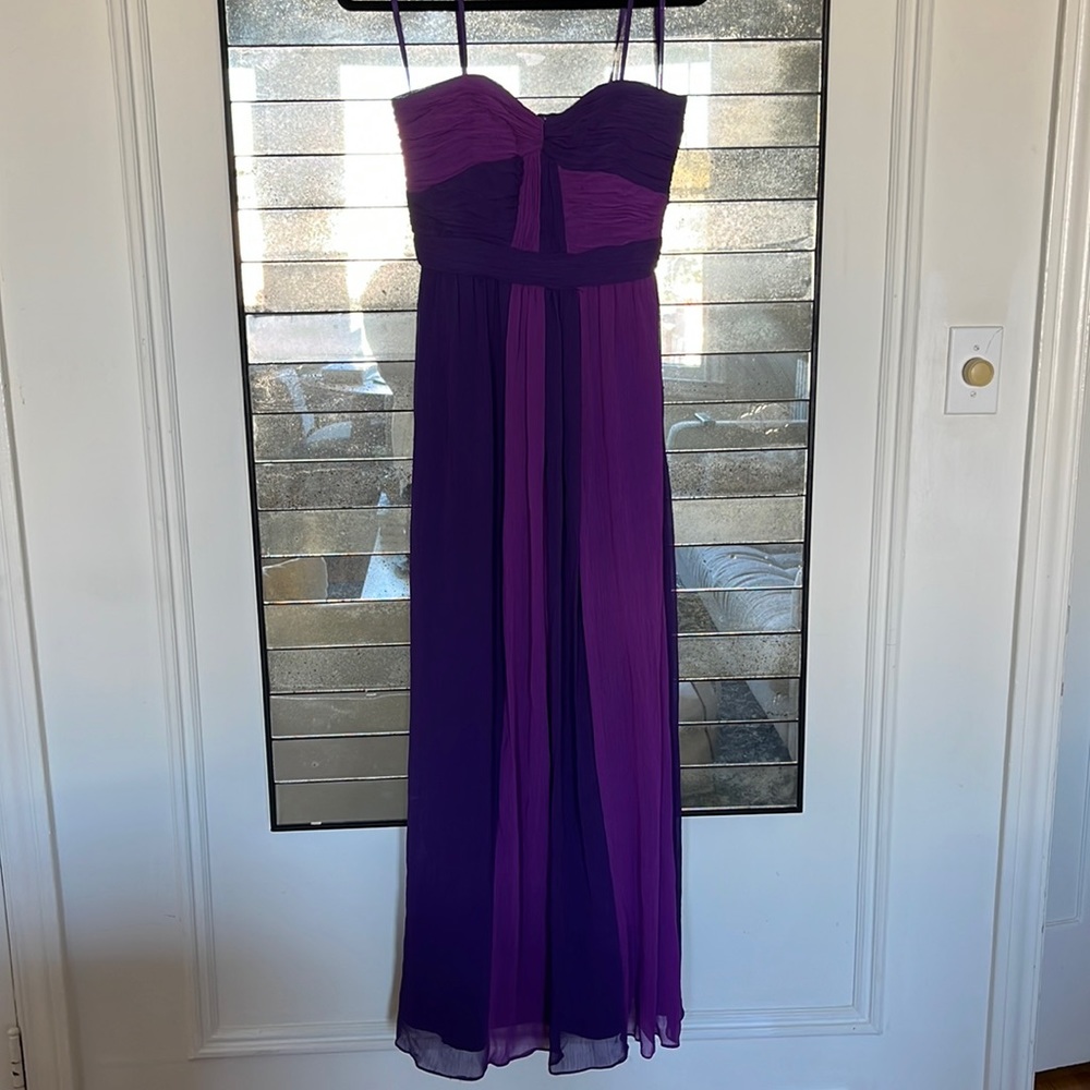 Max & Cleo Strapless Formal Dress